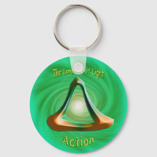 Heart Chakra - Symbol of Action Keychain