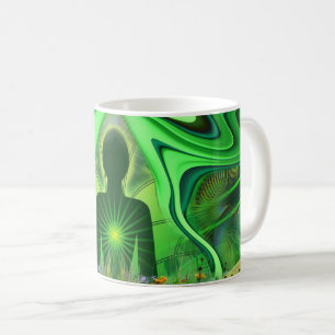 Heart Chakra - Symbol of Hidden Worlds  Coffee Mug