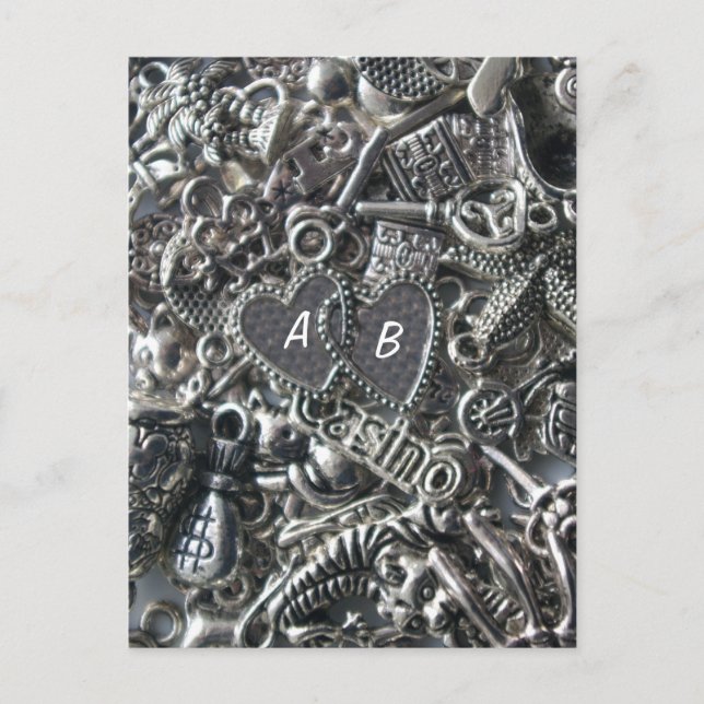 Heart charms postcard (Front)