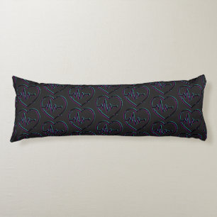Heart Check Body Pillow