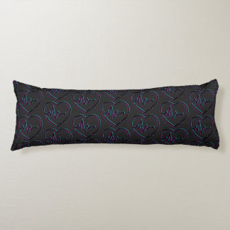 Heart Check Body Pillow