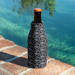 Heart Check Foam Bottle Cooler