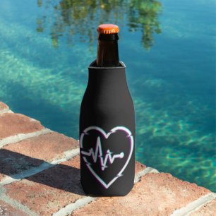 Heart Check Foam Bottle Cooler