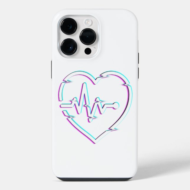 Heart Check iPhone / iPad case (Back)