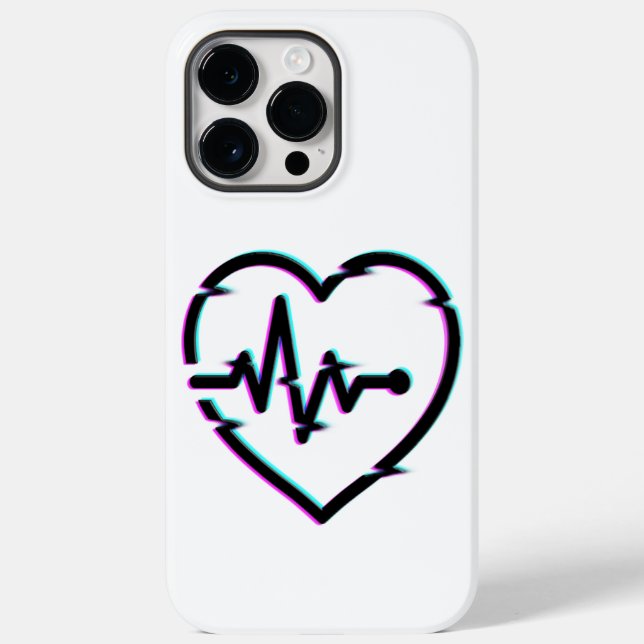 Heart Check iPhone / iPad case (Back)