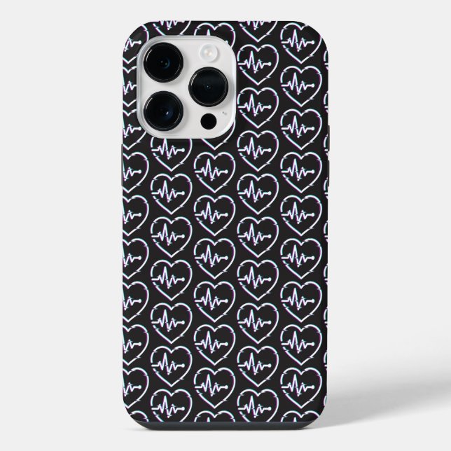 Heart Check iPhone / iPad case (Back)