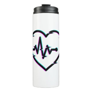 Heart Check Thermal Tumbler