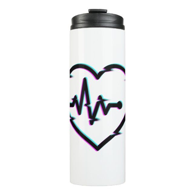 Heart Check Thermal Tumbler (Front)