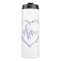 Heart Check Thermal Tumbler
