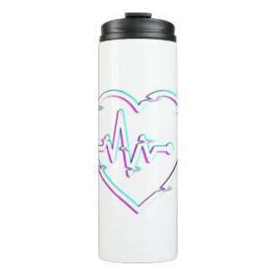 Heart Check Thermal Tumbler
