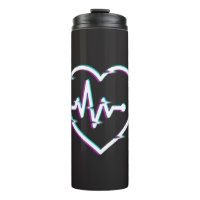 Heart Check Thermal Tumbler