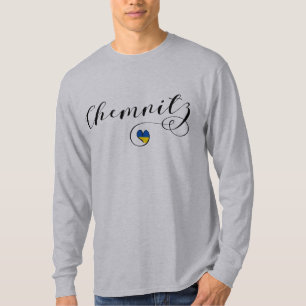 Heart Chemnitz, I Love Chemnitz, Germany T-Shirt