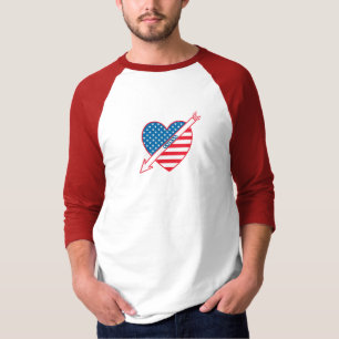 Heart Chess Patriot T-Shirt