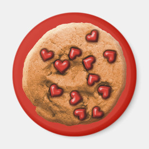 Heart Chip Cookie Magnet