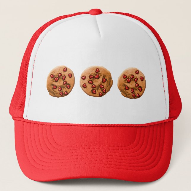 Heart Chip Cookie Trucker Hat (Front)
