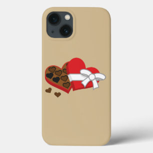 Heart Chocolate Gift Box - Valentine's Day iPhone 13 Case