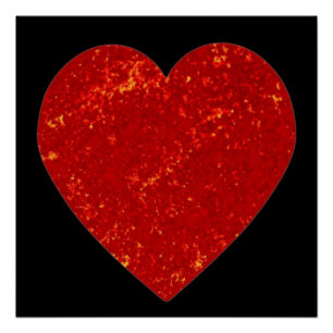 HEART CINNAMON POSTER