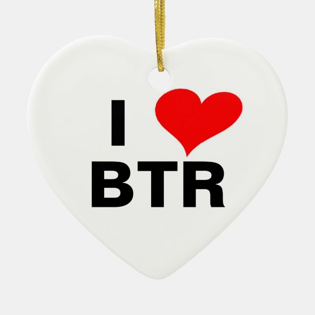 heart_clip_art_01, I, BTR Ceramic Tree Decoration (Front)