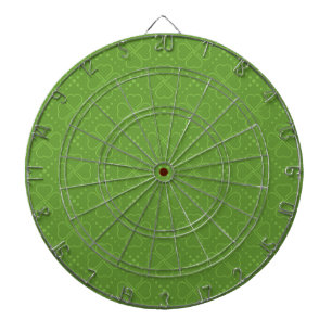 Heart Clover Pattern Dartboard