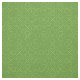 Heart Clover Pattern Fabric