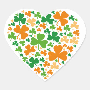 Heart Clover sticker