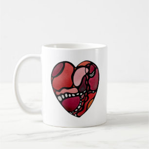 Heart  coffee mug