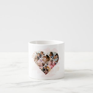 Heart Collage Espresso Cup