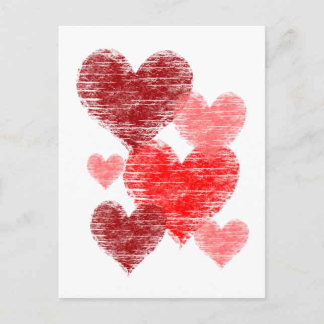 Heart Collage Postcard (Front)