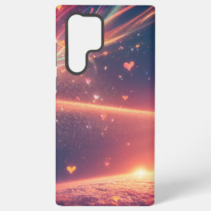Heart Cosmic Aurora Fantasy Phone Case