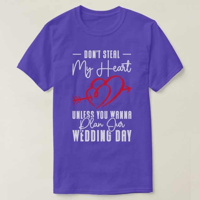 Heart Couple Wedding Relationship Romance Quotes  T-Shirt (Design Front)