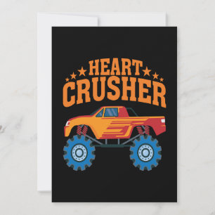 Heart Crusher Valentine Holiday Card