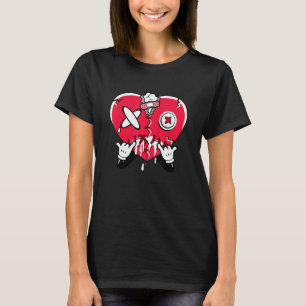 Heart Crying  High OG Spider 1s Matching T-Shirt