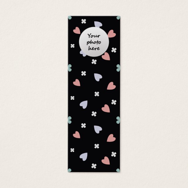 Heart Custom Bookmark (Front)