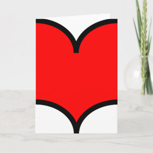 Heart - customised card