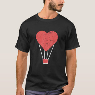 Heart Cute Hot Air Balloon T-Shirt