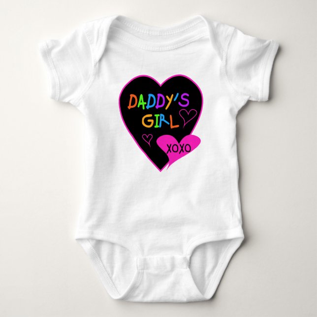 Heart Daddy's Girl T Shirts and Gifts (Front)