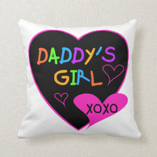 Heart Daddy's Girl T Shirts and Gifts Cushion