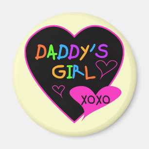 Heart Daddy's Girl T Shirts and Gifts Magnet