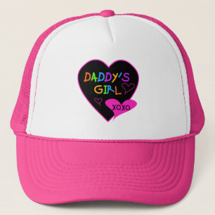 Heart Daddy's Girl T Shirts and Gifts Trucker Hat