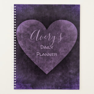 Heart Daily Planner - School Student - HAMbyWG