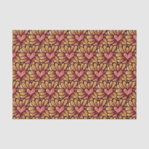 Heart Daisy Tissue Paper