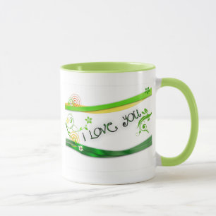 Heart Dance Peace Love Party Destiny Bless Mug