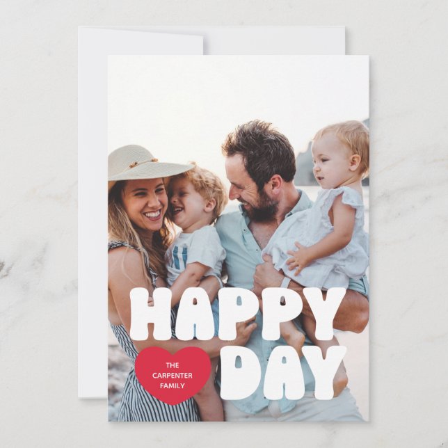 Heart Day Card (Front)
