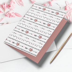 Heart Day Doodles Valentine's Day Card