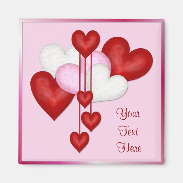 Heart Decor Magnet (Front)
