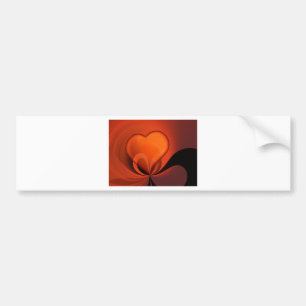Heart Design Bumper Sticker