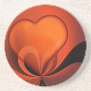 Heart Design Coaster