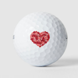 Heart Design Golf Balls