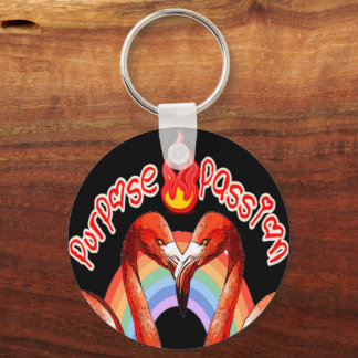 heart design key ring