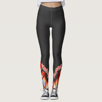 heart design leggings